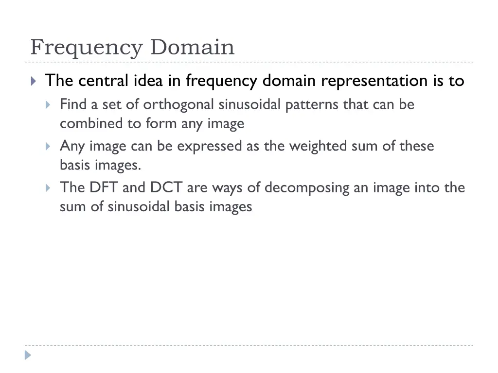 frequency domain 1
