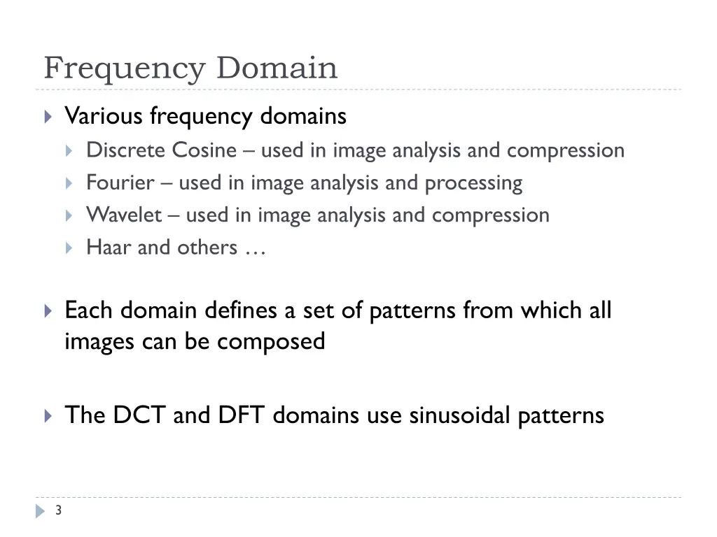 frequency domain