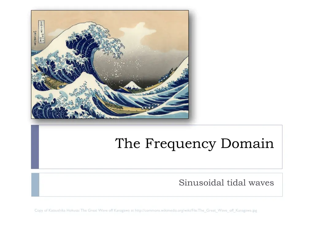 the frequency domain