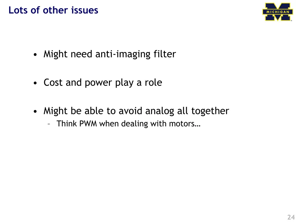 lots of other issues