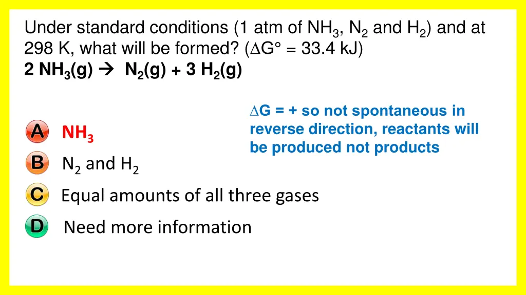 under standard conditions 1