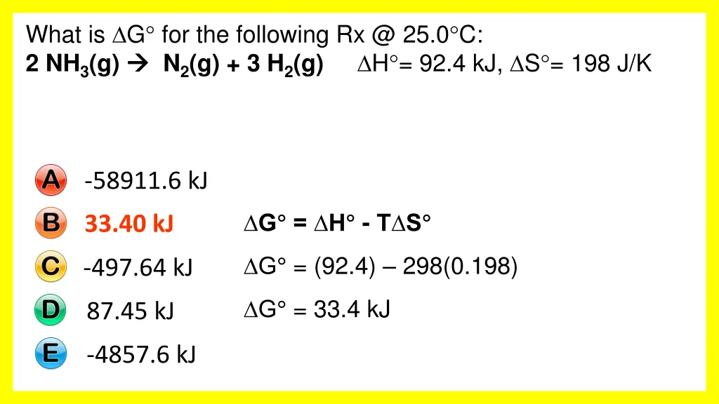 what is g for the following 1