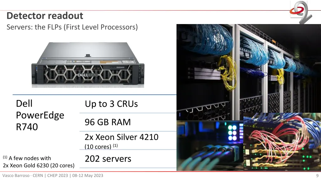 detector readout servers the flps first level