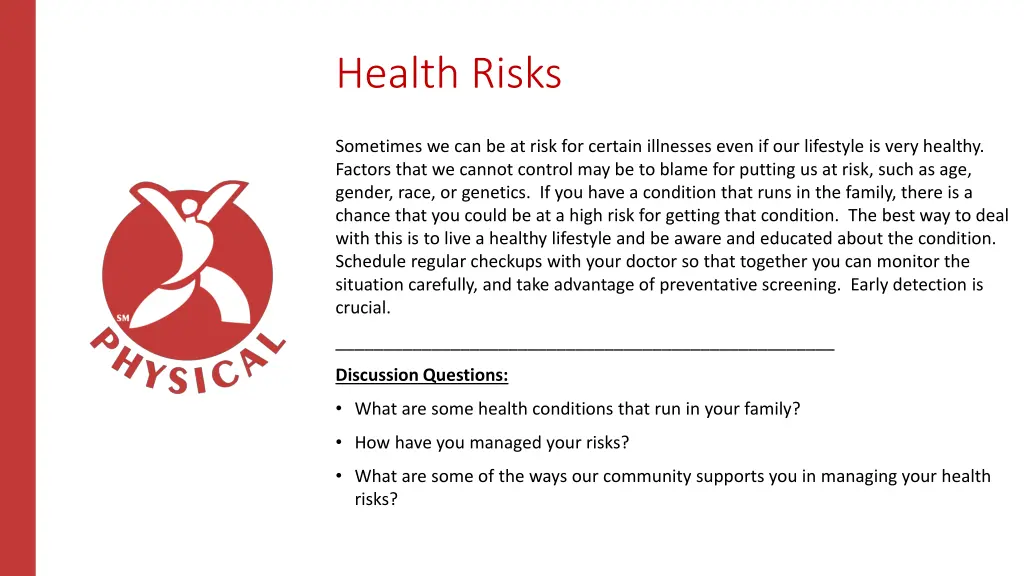 health risks