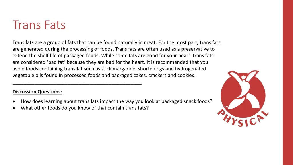 trans fats