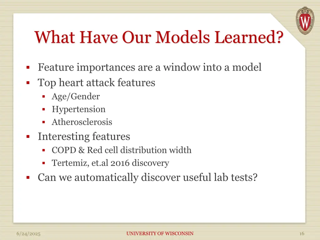 what have our models learned
