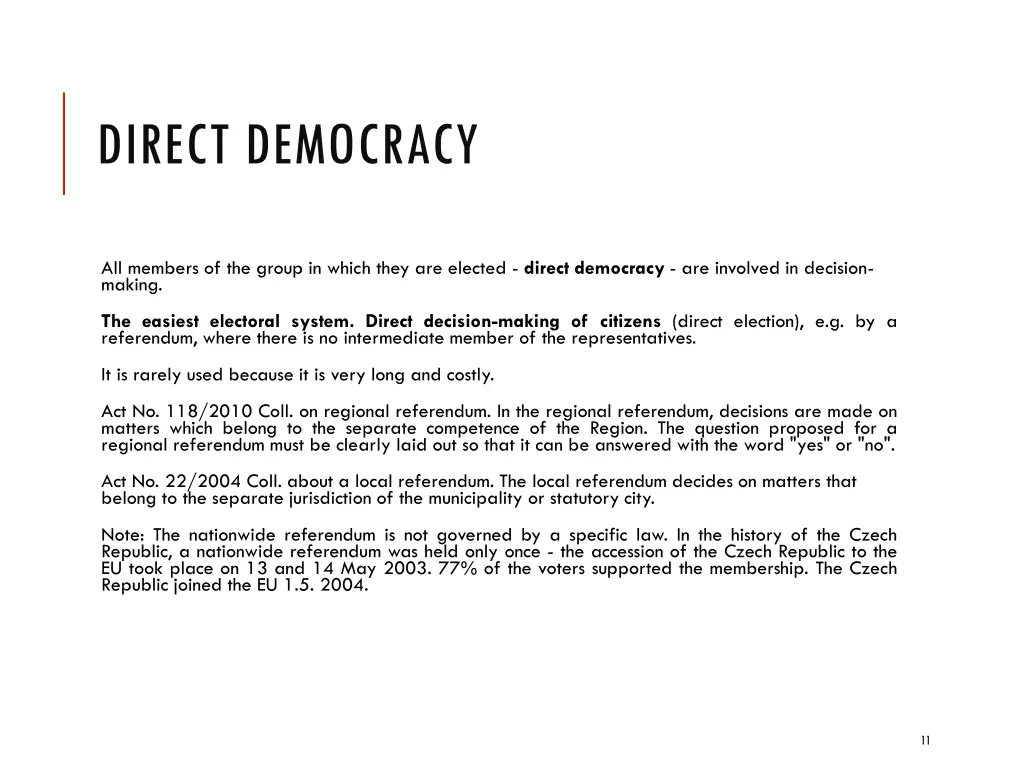direct democracy