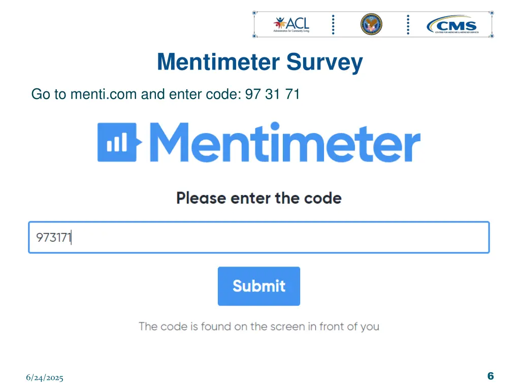 mentimeter survey
