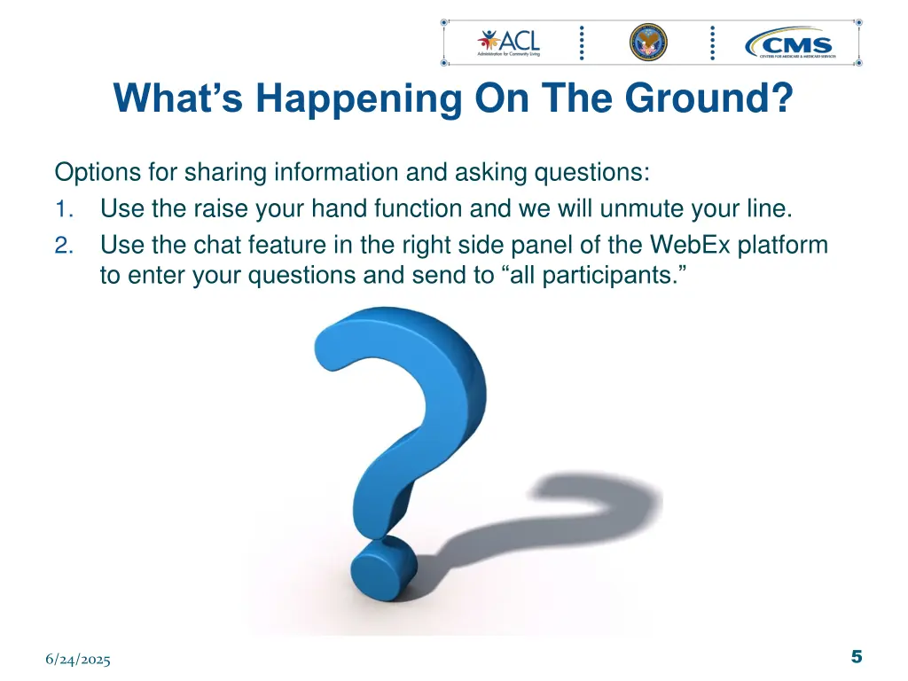 what s happening on the ground