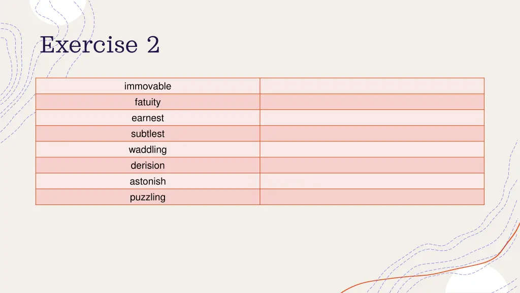 exercise 2