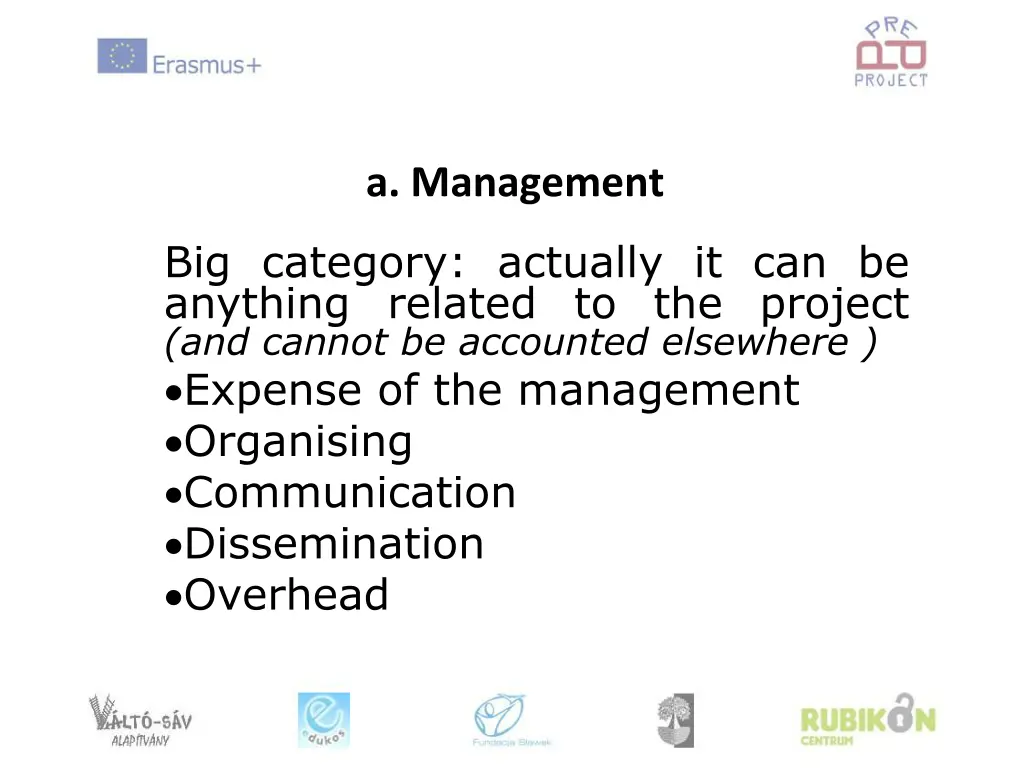 a management