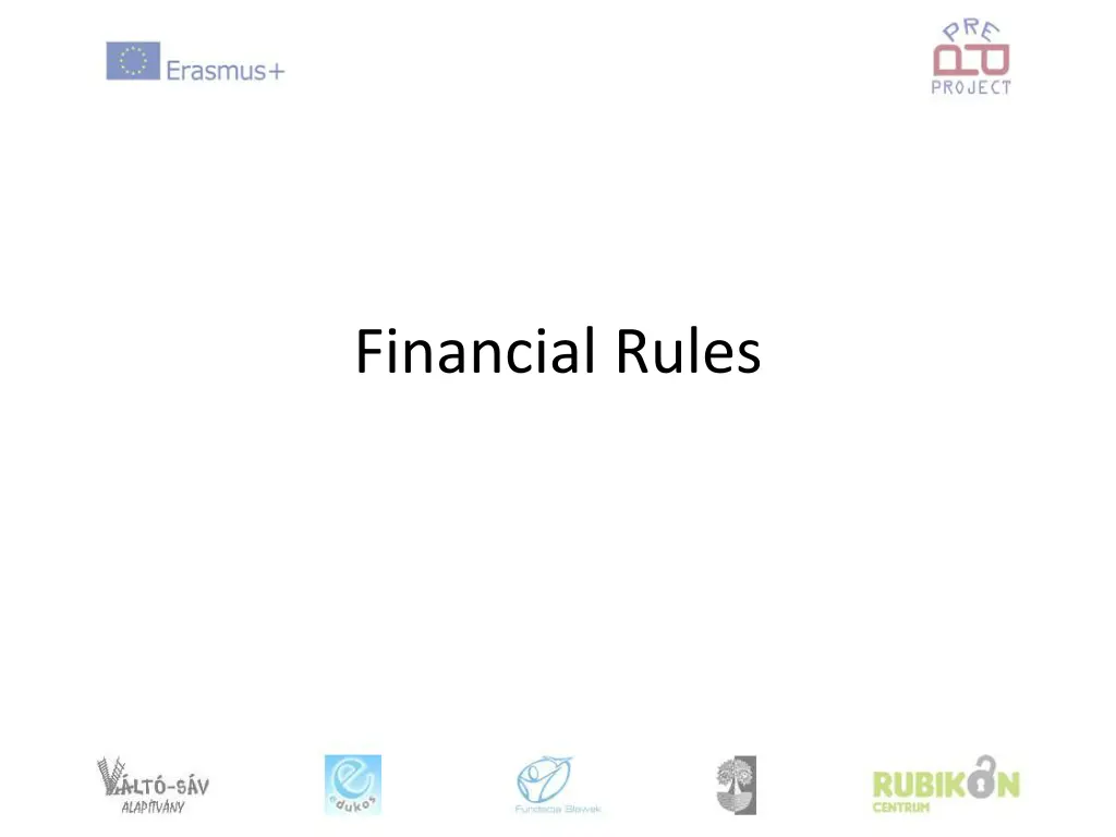 financial rules