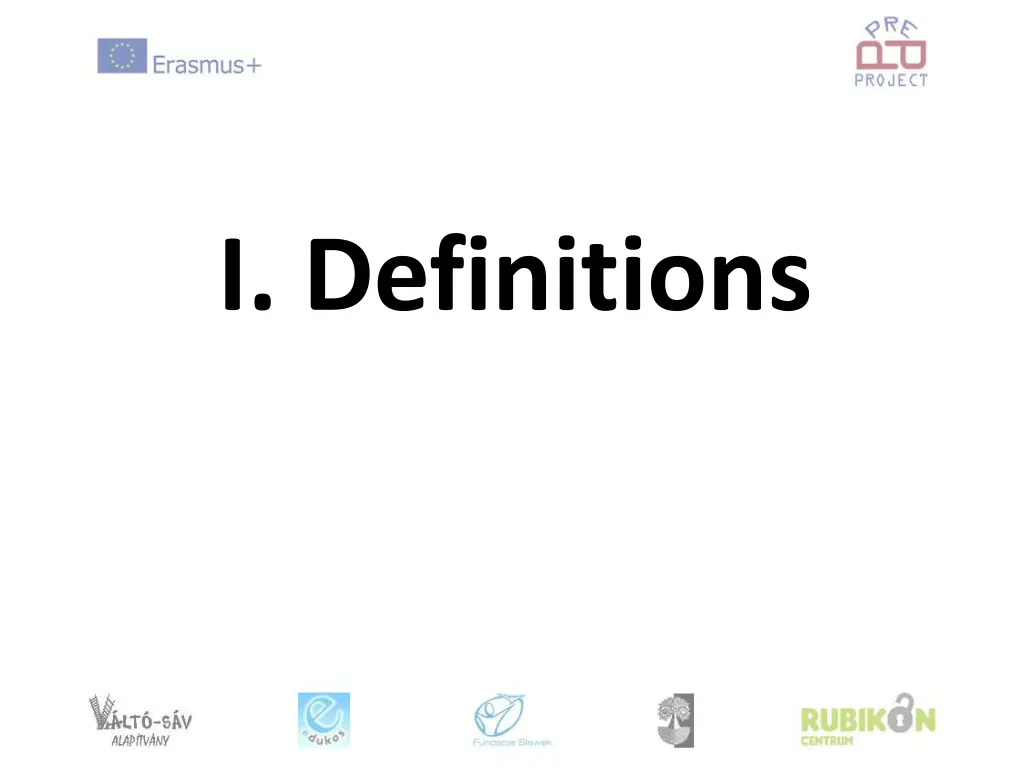 i definitions