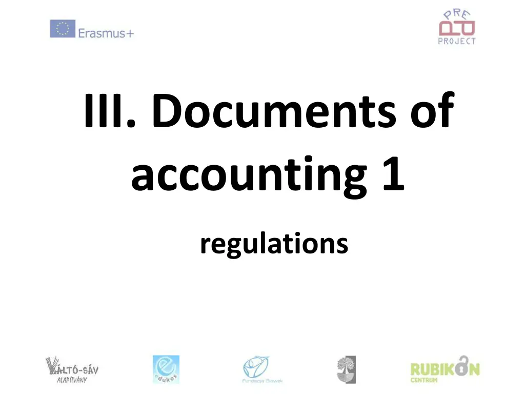 iii documents of accounting 1