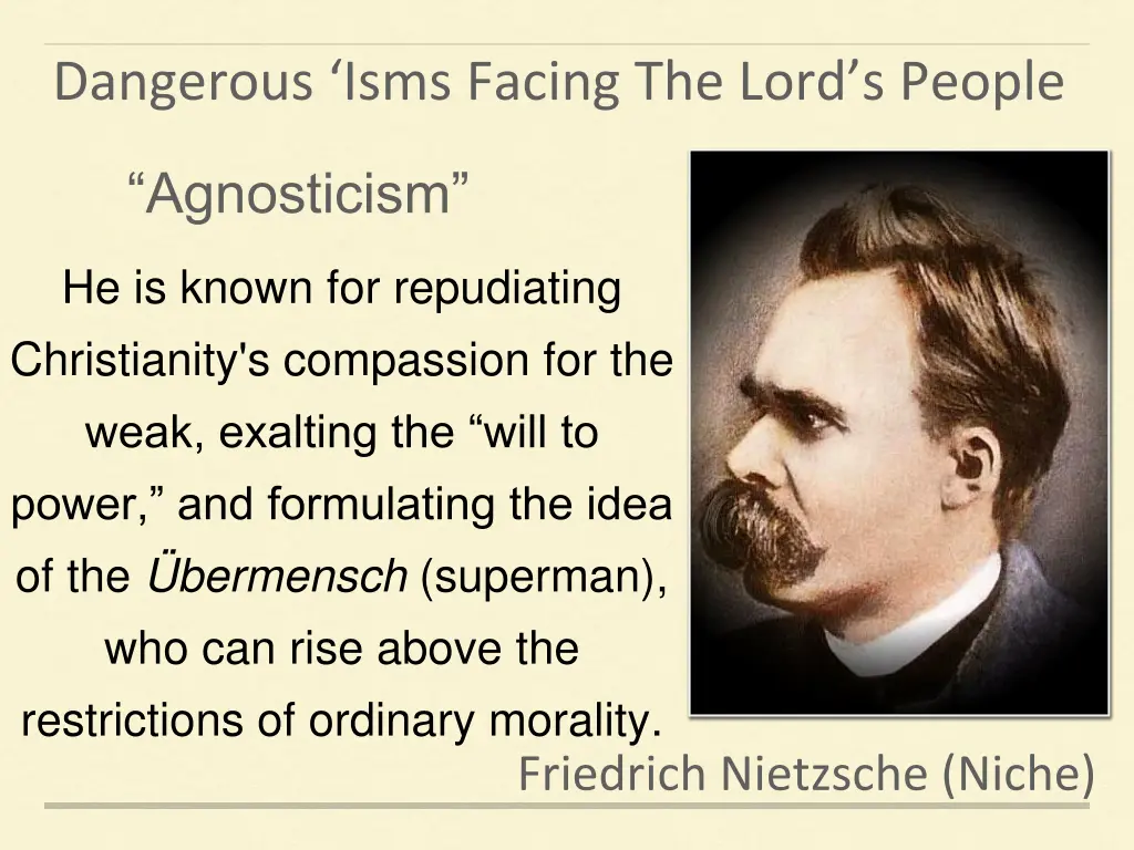 dangerous isms facing the lord s people 10