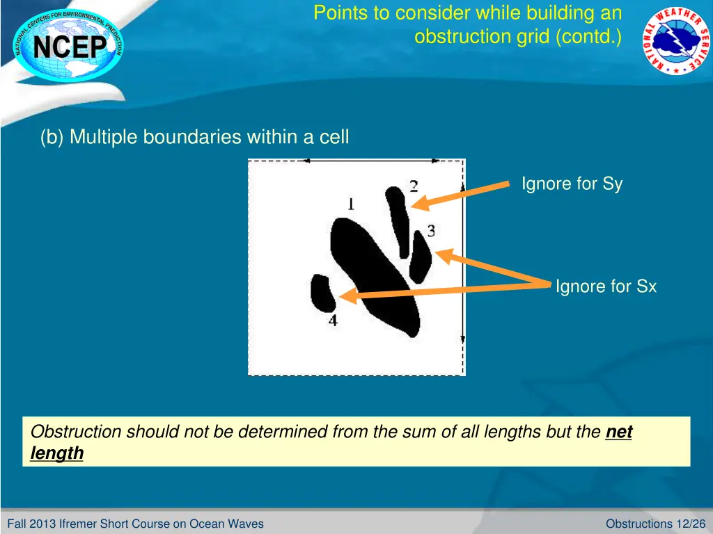 points to consider while building an obstruction