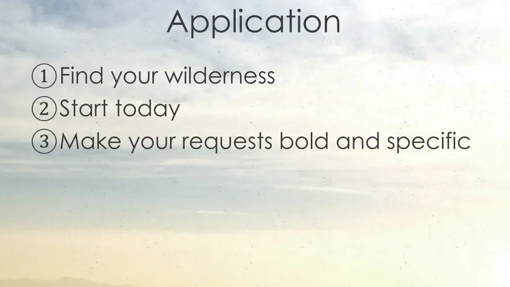 application