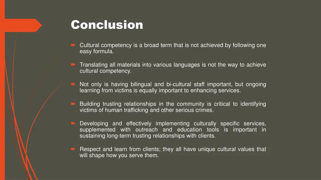 conclusion