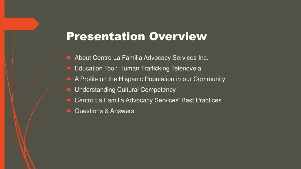 presentation overview