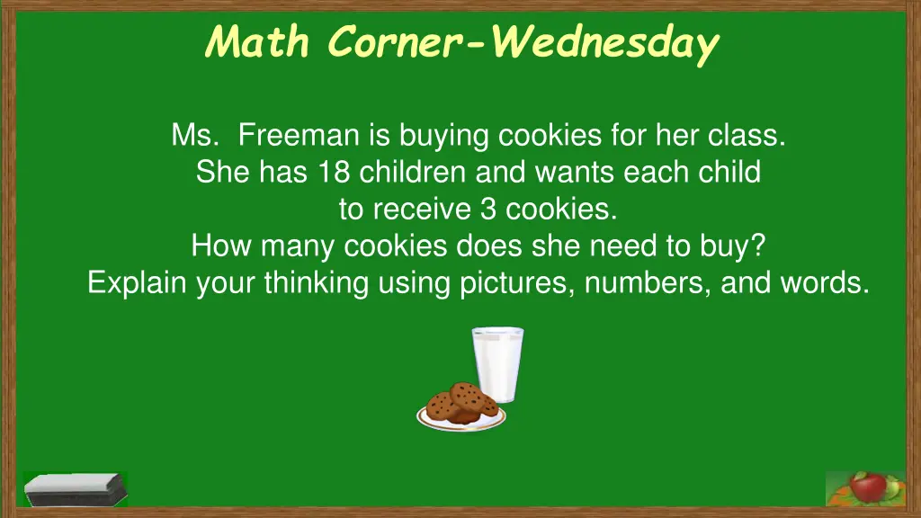 math corner wednesday