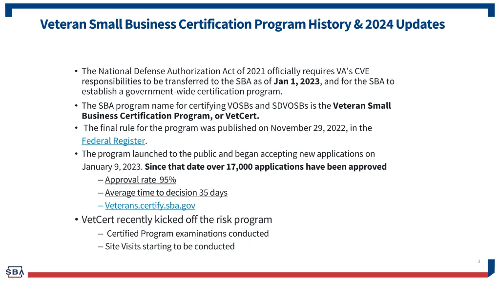 veteran small business certification program 1