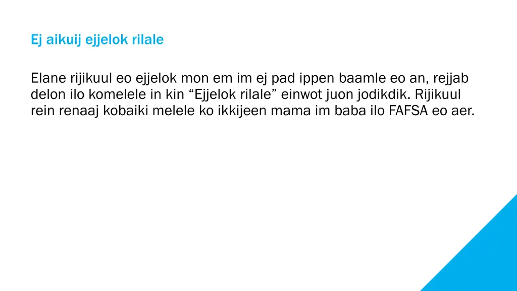 ej aikuij ejjelok rilale