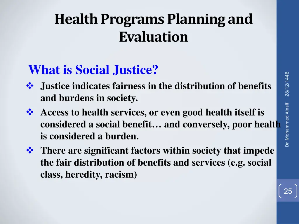 health programs planning and evaluation 21