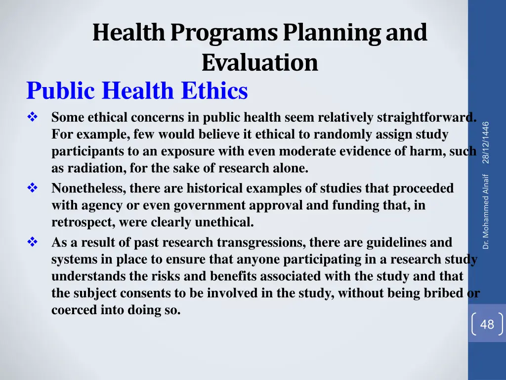 health programs planning and evaluation public 3
