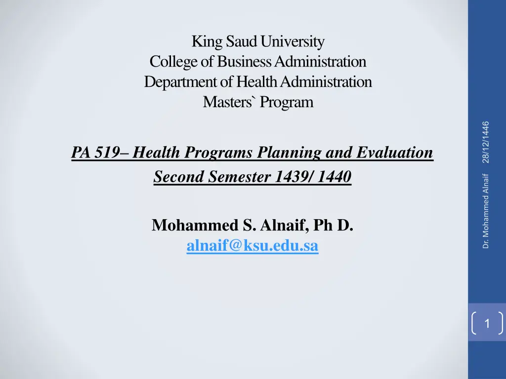king saud university college of business
