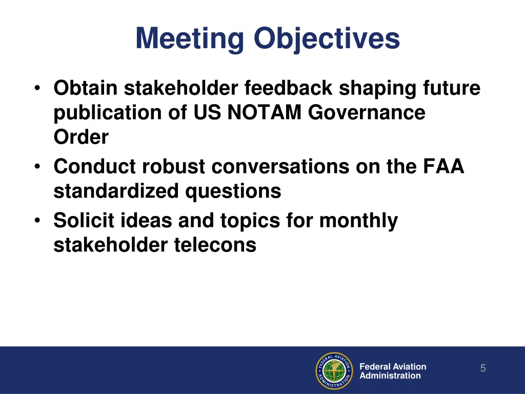 meeting objectives 1