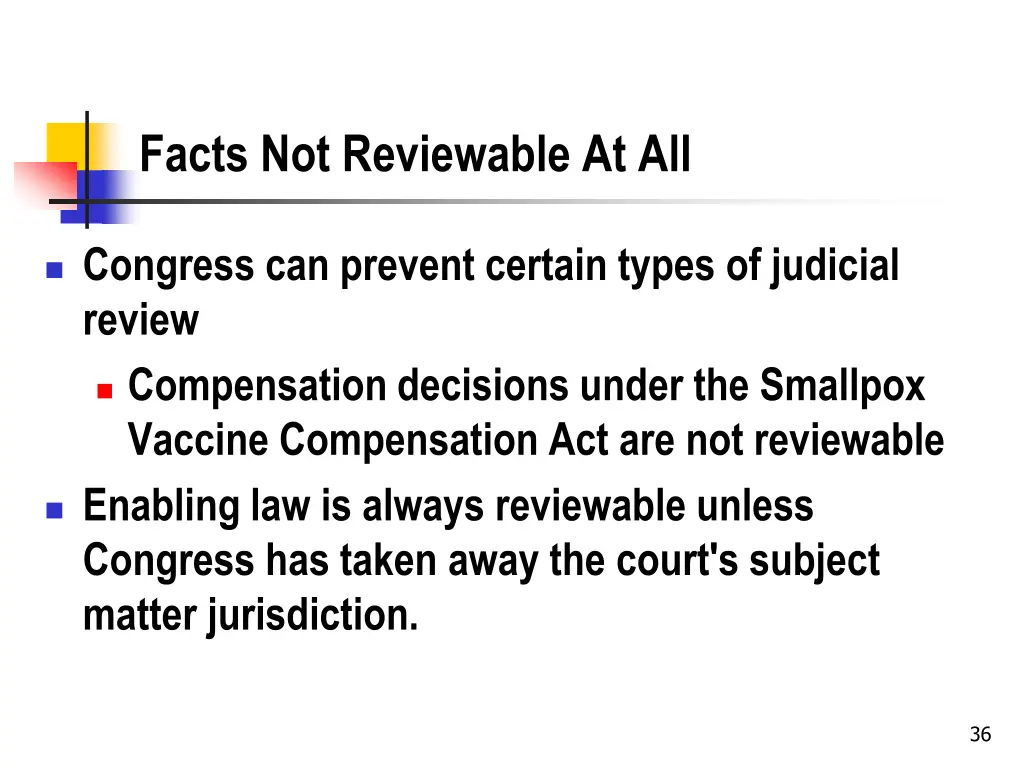 facts not reviewable at all