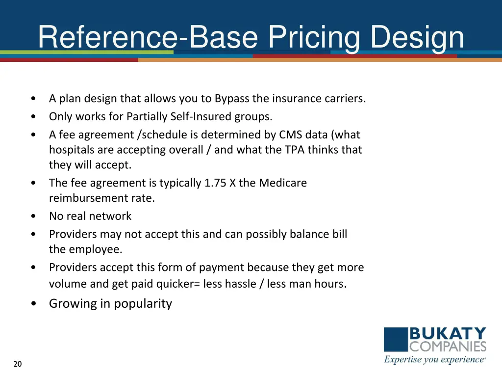 reference base pricing design
