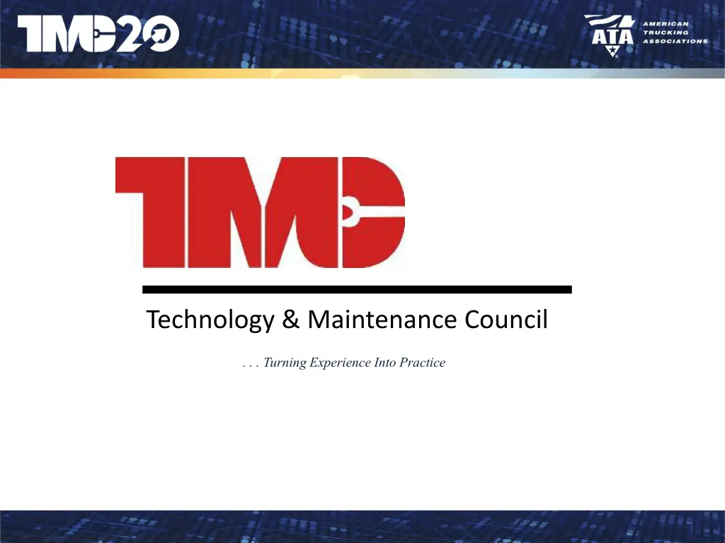technology maintenance council