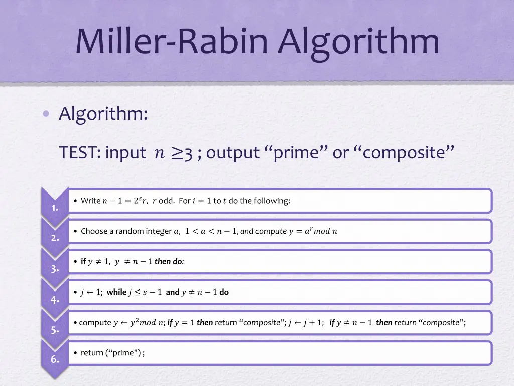miller rabin algorithm 1