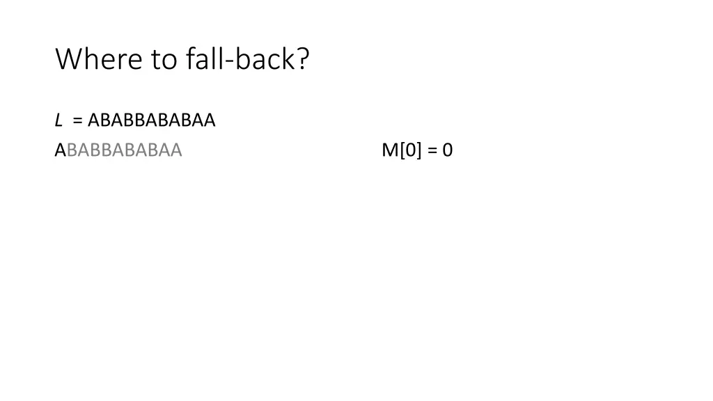 where to fall back 10