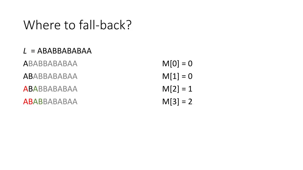 where to fall back 13