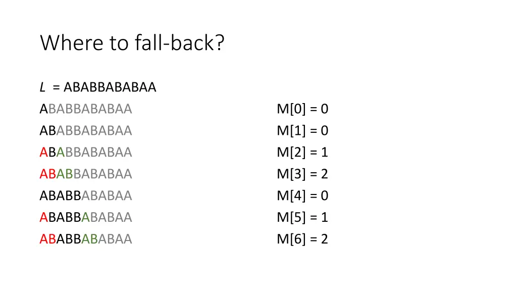 where to fall back 16