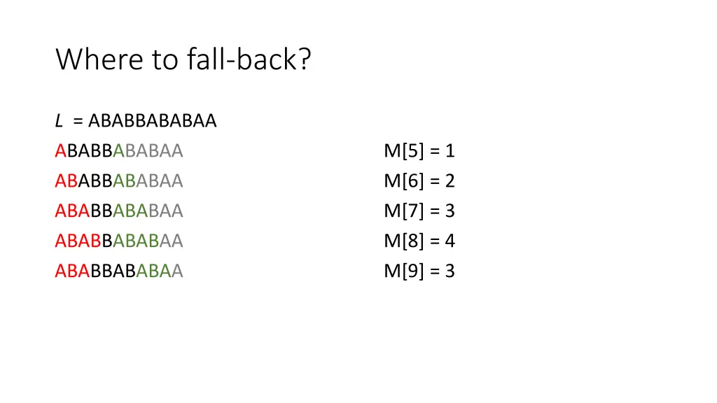where to fall back 19