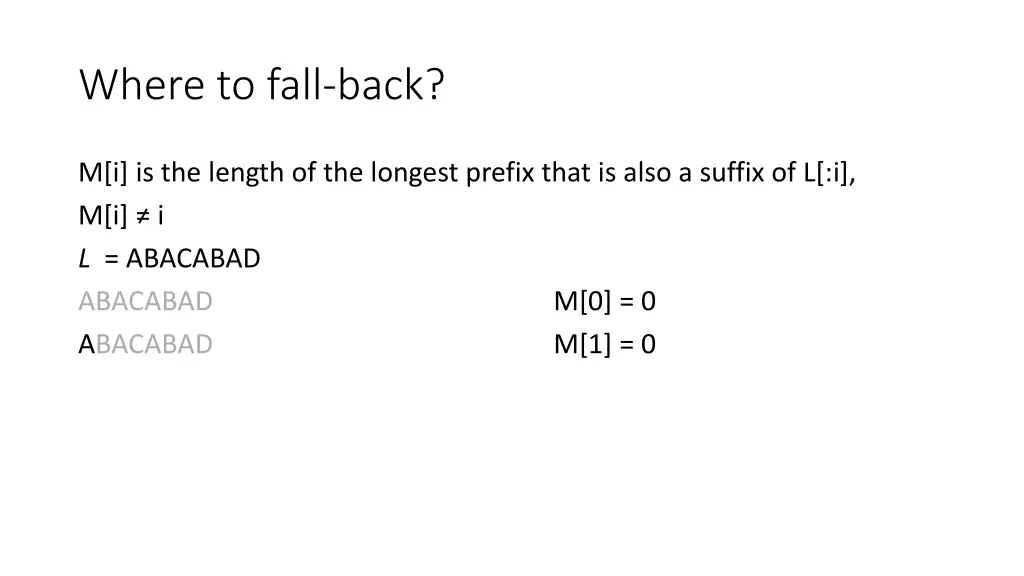 where to fall back 2