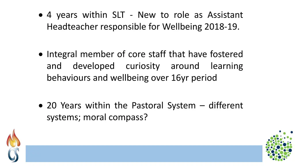 4 years within slt new to role as assistant