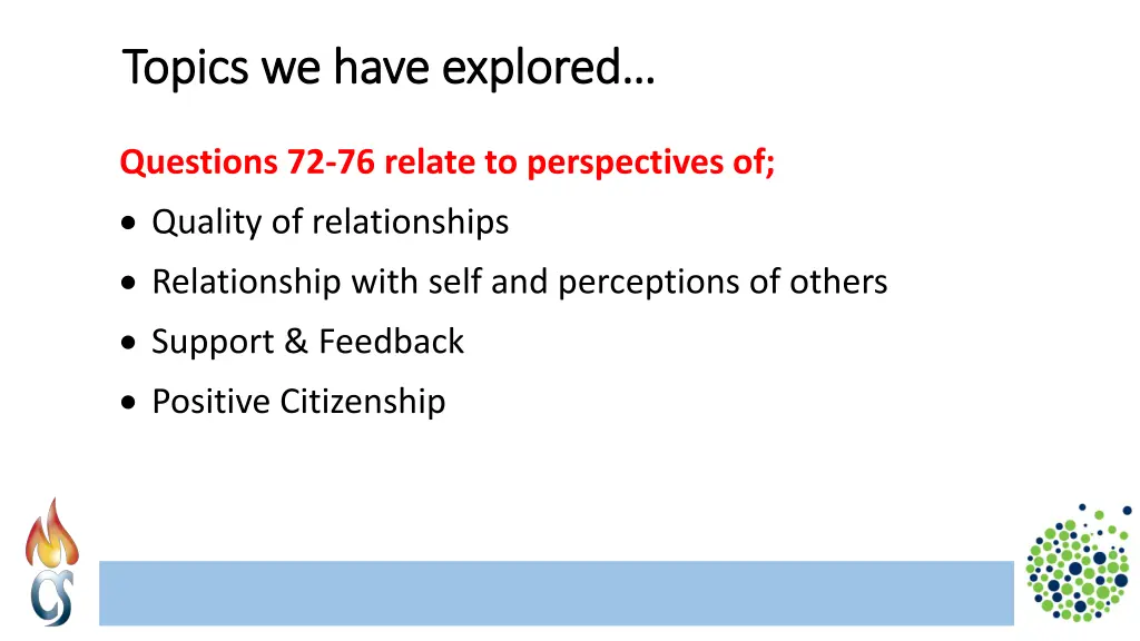 topics we have explored topics we have explored