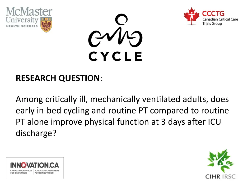 research question