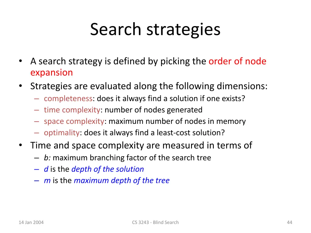 search strategies
