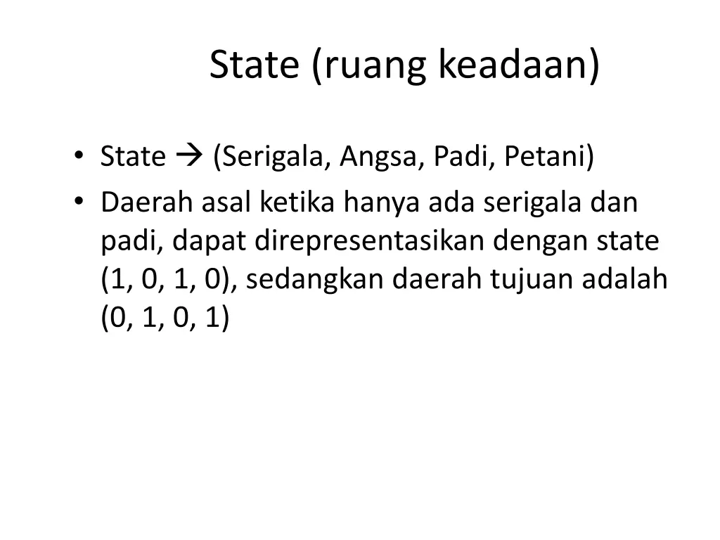state ruang keadaan