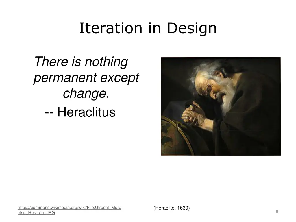 iteration in design