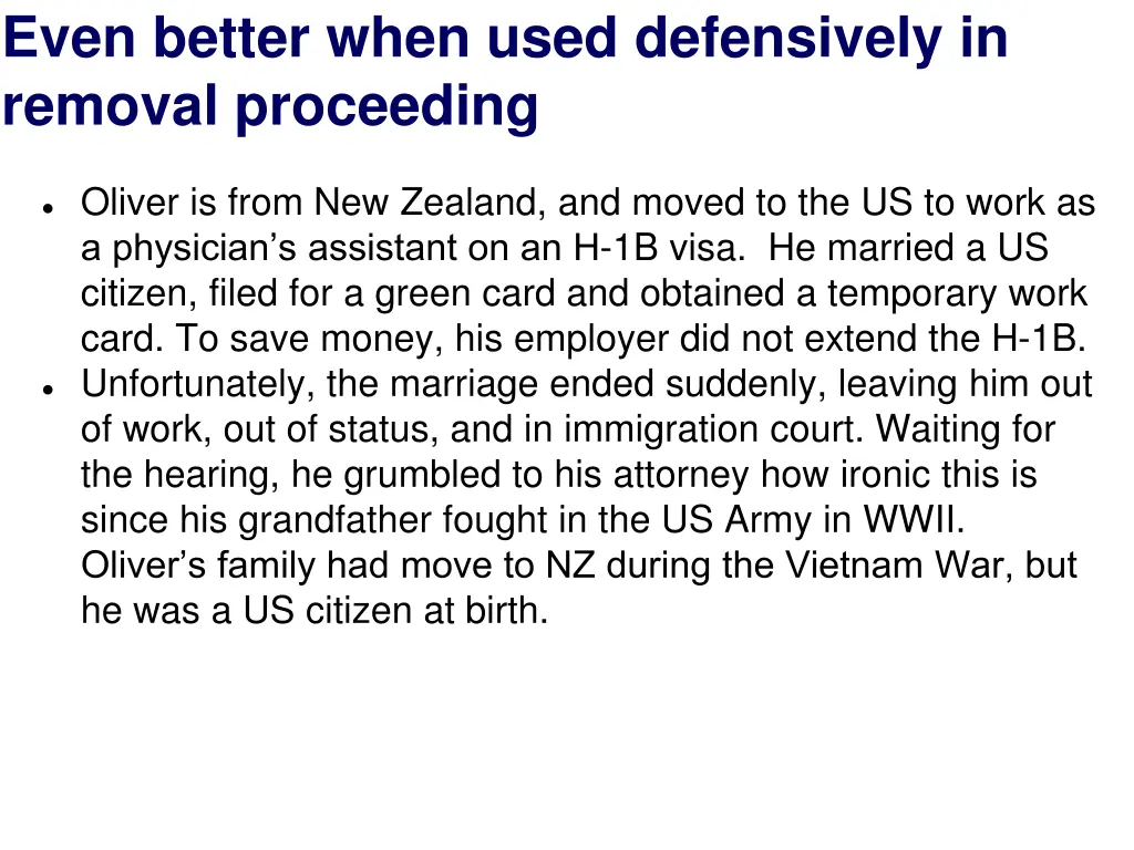 even better when used defensively in removal