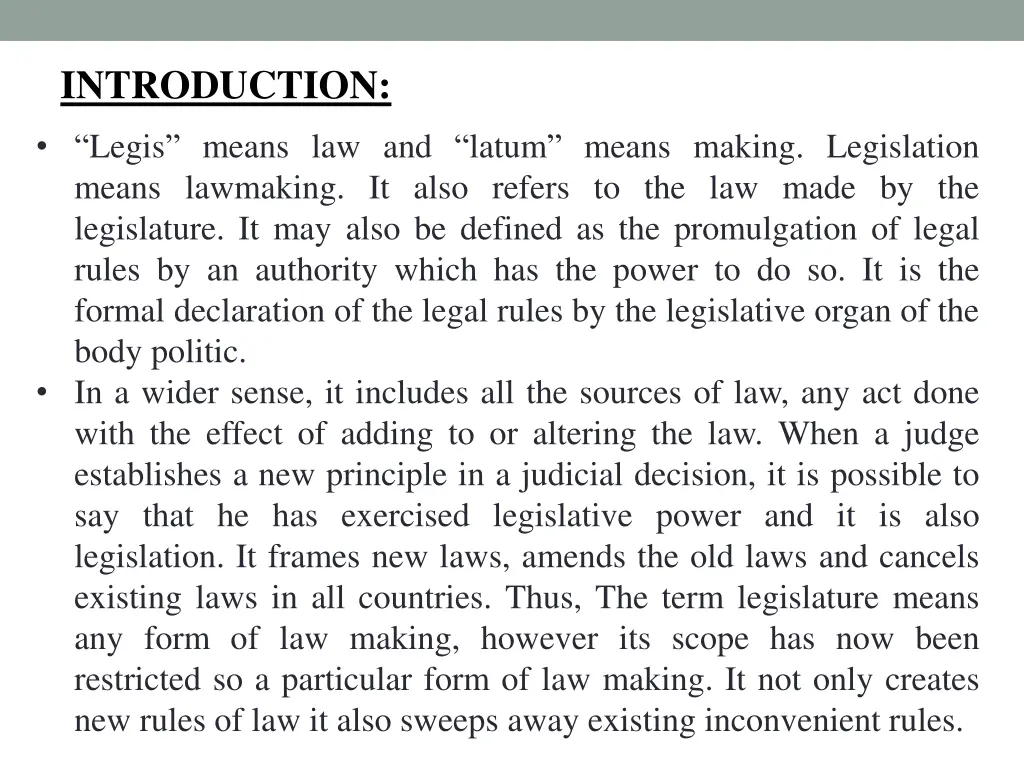 introduction