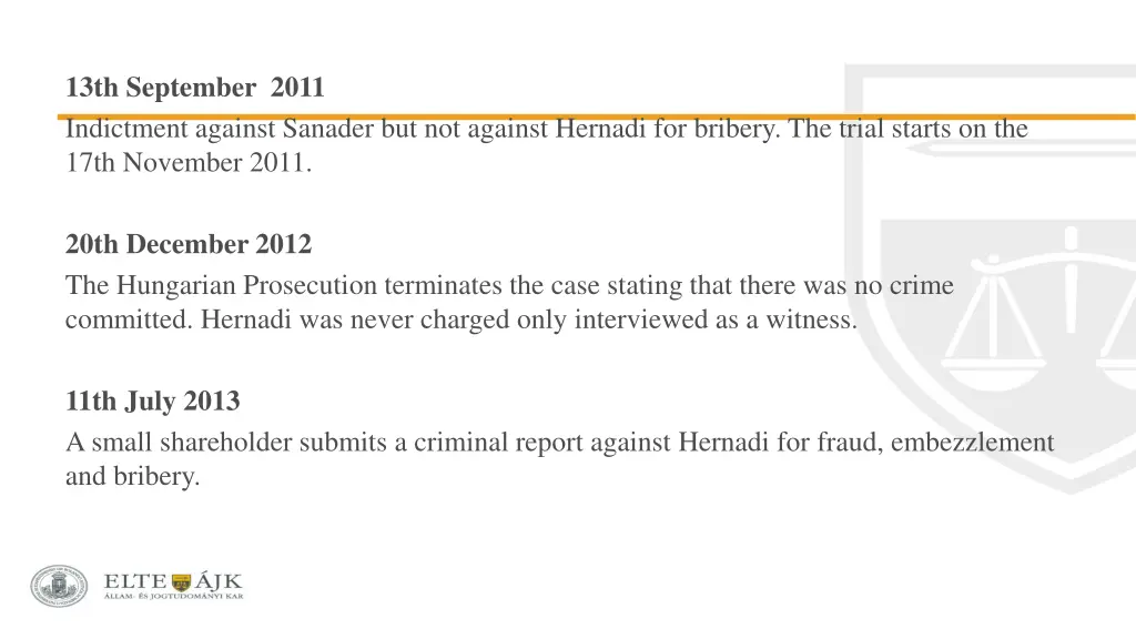 13th september 2011 indictment against sanader