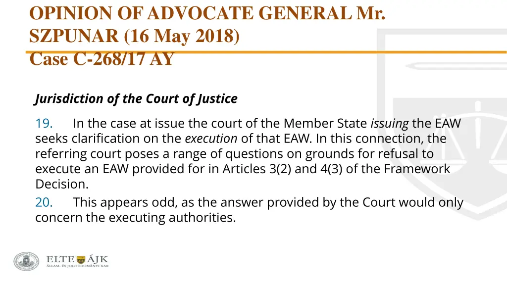opinion of advocate general mr szpunar
