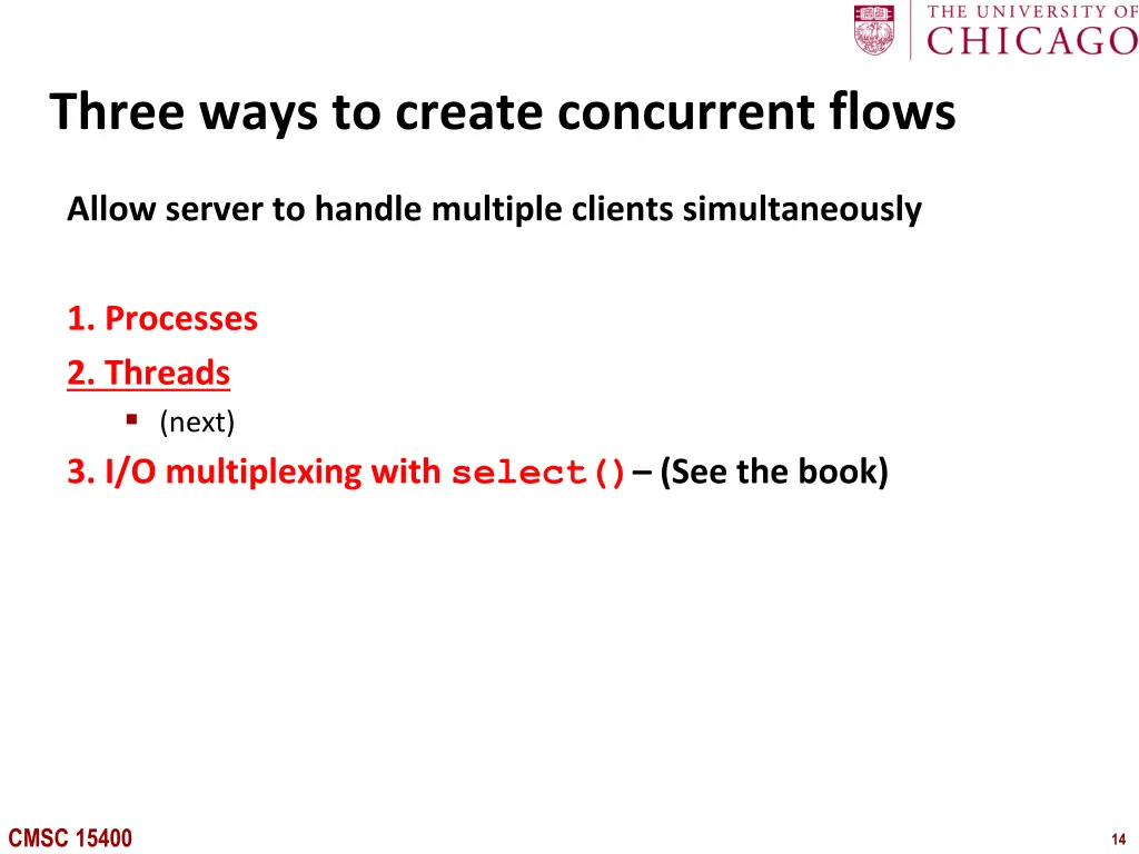 three ways to create concurrent flows